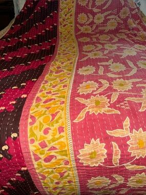 Kantha twin throw new